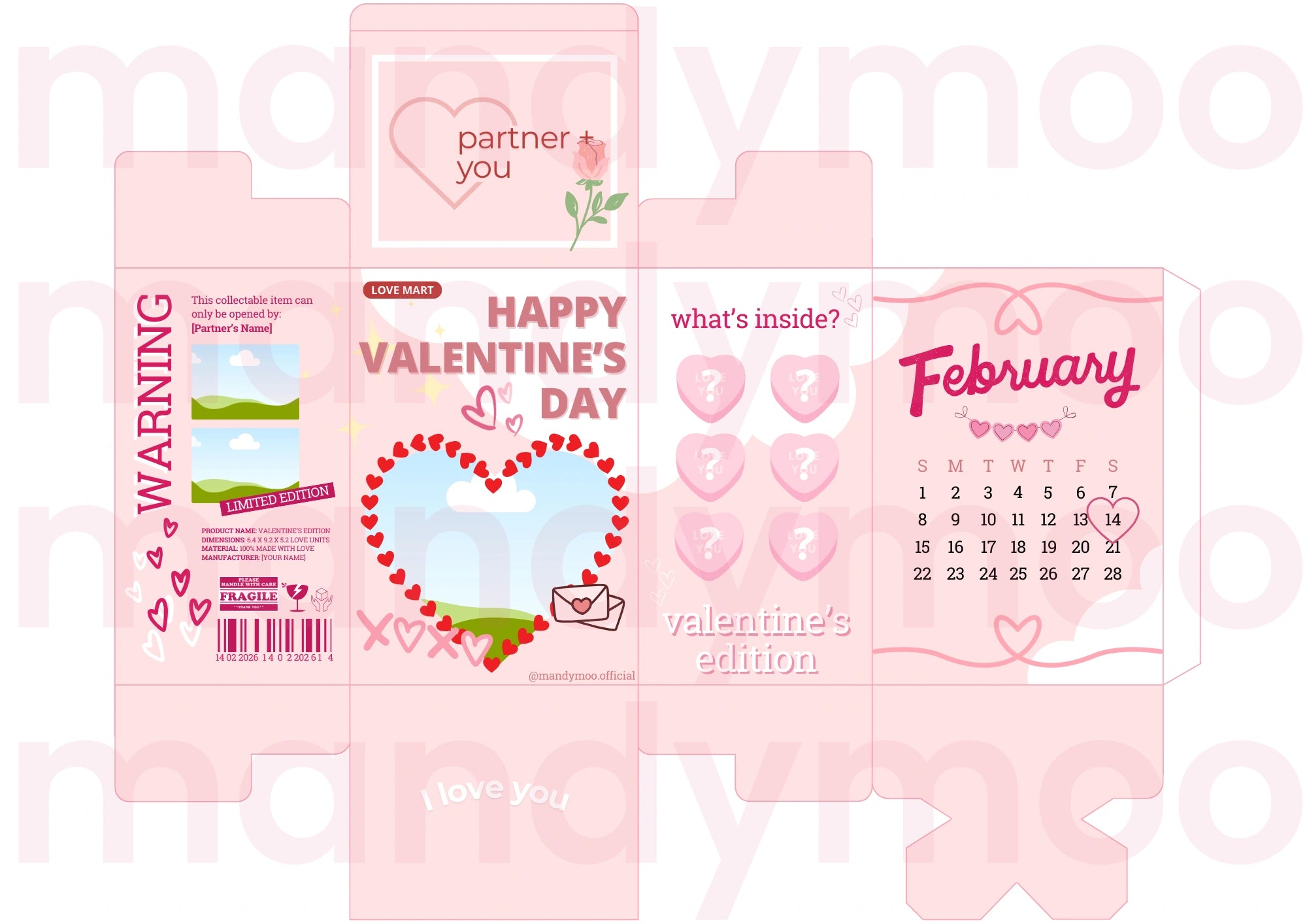 Valentine s Edition Template MandyMoo Valentine s Edition Template MandyMoo